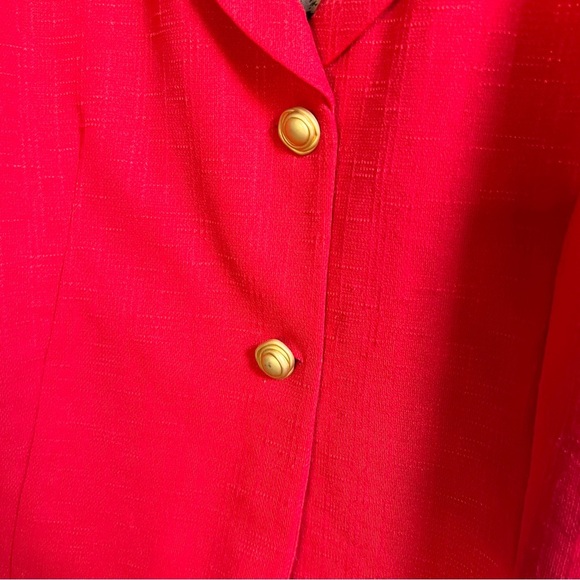 2/$100 Vintage Pablo Collection Short Sleeve Pleated Midi Skirt Set SZ 16 - Picture 6 of 7